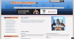 Desktop Screenshot of flauwegrappen.nl