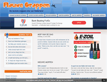 Tablet Screenshot of flauwegrappen.nl